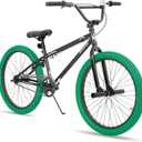 JOYSTAR Brockway Freestyle Kids BMX Bikes 20" 24" Kids Bicycles for 6-14 Years Old Boys Girls and Beginner-Level Riders 2 Pegs Multiple Colors, 24 Inch Wheels