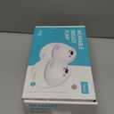 Paruu Hands Free Breast Pump P16, Wearable Breast Pump Electirc Portable with 4 Modes & 12 Levels, Max 309mmHg Strong Suction 19/21/24mm Flange Inserts Wearable Breastfeeding Pump, 2 PackNude