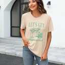 Womens St Patrick's Day Shirts Let The Shenanigans Begin Shirt Lucky T Shirt Shamrock Tee Funny Sayings Tops (S)