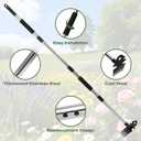 Weed Remover Tool,Portable Garden Weeder Tool,60"Gardening Weeding Tools,2026 New Manganese Steel Weeding Tools,for Hand Weeder for Vegetable Gardening Backyard Farm Planting & Uprooting Weeding Tool