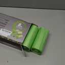 Compostable Trash Bags - FORID 8 Gallon Garbage Bags 150 Count Trash Can Liners 30 Liter Unscented Medium Wastebasket Bags for Kitchen Bathroom Home Office Garbage Can (5Rolls/Green) - Durable & Thick