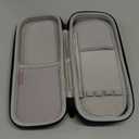 BOVKE Stethoscope Case for 3M Littmann Classic III Monitoring, Lightweight II S.E, Cardiology IV Diagnostic, MDF Acoustica Stethoscopes, Extra Room for Nurse Essentials and Medical Supplies, Black