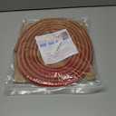 Flexible Quarter Round Molding,Peel and Stick Rubber Quarter Round Trim Molding Self Adhesive Edge Trim for Floor, Waterproof Bendable Molding Trim for Wall Edge Corner Countertop, Beige, 157Inch