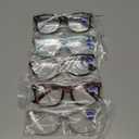 CCVOO Reading Glasses for Women/Men, Eyeglasses, Blue Light Readers for Women/Men, Computer Eye Glasses, Cheaters (*C1 Mix)