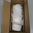 DOWAN Ramekins 4 oz Oven Safe for Creme Brulee Souffle, Porcelain Custard Cups Ramiken for Baking, Small Bowls Dipping Sauce Dish Classic Style, Set of 6, Soft White