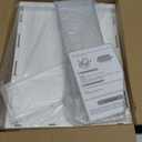 3 Pack Stackable Closet Organizers and Storage Shelves - Transparent Sweater Organizer for Closet, Bathroom, Kitchen, Cupboard, Laundry Room, and Office