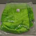 Large Lime Green Christmas Tree Topper Bow 20x26 Inches Faux Furry Plush Oversized Bow for Indoor Outdoor Xmas Decor, Wreath, Mantel, Party Favor