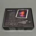 AboveTEK Business Kiosk Aluminum Tablet iPad Stand, 360 Swivel Tablet & Phone Holders for Any 4"-15.6" Display Tablets/Cell Phones/Portable Monitor, Sturdy for Store POS Office (Grey)