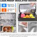 Insulated Cooler Backpack, 35 Can / 25L Large Camping Backpack for Outdoor, Beach, Picnic - Soft Lightweight Leakproof Cooler Backpack for Women and Men (Green, 25L)