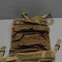 Tool Bag Roll Up, UUP Heavy Duty Rolled Empty Tool Storage Organization, Portable Foldable Rollup Organizer with 2 Small Pouches, Rollable Carrying Toolbag, Dad Men Mechanic Birthday Gifts, Khaki