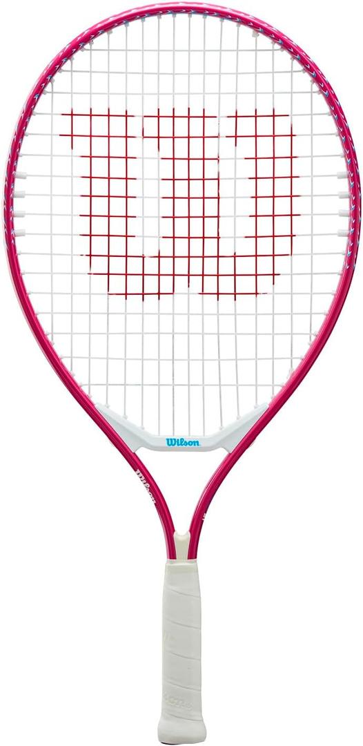 Wilson Ultra Power 21" Junior Recreational Tennis Racket - Pink/White/Blue