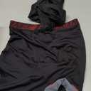 Hanes Men's Underwear Pack, 3-Pack, Total Support Pouch Boxer Briefs or Trunks, Moisture-Wicking Underwear for Men (Black), XL