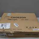 CHOEZON 8.7" Narrow Fluted Nightstand, Small Bedside Table with Drawers, Skinny Side Table, Modern Nightstand with 1 Semi-Open Shelf, Floating End Table, for Living Room, Bedroom, Natural MBZ12NL, 15.7"L x 8.7"W x 23.6"H