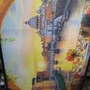 Tiber River in Rome Italy Large Wall Art Framed Wall Decor for Living Room, Cityscape Pictures Oversized Canvas Print Painting Modern Extra Large Framed Artwork for Bedroom Office Home Decor 60"x30"