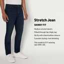 Amazon Essentials Men's Medium Stretch Skinny-Fit Jeans (Blue)