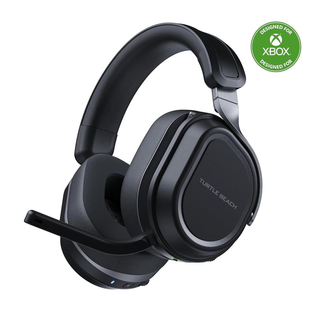 Turtle Beach Stealth 700 Wireless Multiplatform Amplified Gaming Headset for Xbox Series X|S, Xbox One, PC, PS5, Mobile A.I. Noise-Cancelling Mic, Bluetooth, Rechargeable Battery, Black 