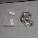 WHIPPY Women Concho Chain Belt Metal Link Western Cowgirl Turquoise Chain Belt for Dress (Fit Waist up to 43")