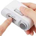 Automatic Nail Clipper with Nail File, Electric Baby Nail Clippers with Light, Rechargeable Nail Clippers with Catcher, Electric Nail File for Baby, Kids, Seniors, Caregivers