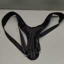 Posture Corrector for Men and Women, UltraSupport+ Comfortable Upper and Back Brace, Pain Relief from Bad Posture for Slumping Shoulders, Hunching, Shoulder Pain Neck. Adjustable Back Straightener. (Medium/Large (Chest 30"-43"), Black)