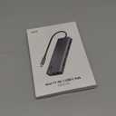 Acer 11 in 1 USB C HUB Multiport Adapter with 4K@60Hz HDMI, 2x10Gbps USB C, 2x5Gbps USB A, 100W PD Port, 1000Mbps Ethernet, 1080P VGA, SD/TF, Laptop Docking Station Dual Monitor for PC, Desktop