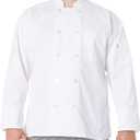 Uncommon Threads Unisex Classic Chef Coat (Small, White)