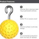 SELEWARE Fully Welded Wall Mount Pull Up Bar with Pull Up Power Balls, Heavy Duty Doorway Chin Up Bar w/Resistance Band Hooks, Includes 2 Grip Balls for Enhanced Forearm and Grip Strength