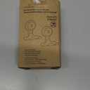 LEVERLOC Razor Holder for Shower 2 Pack, Powerful Suction Cup Shower Hooks for Towel, Loofah, Razor, Squeegee, Damage-Free Wall Hooks, Shaver Holder for Bathroom, Easy to Install and Reuse, White