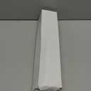 MXG Elegant White Acrylic Sign Holder - 66-Inch Portable Easel Stand for Sign Painting Art, Foldable Floor Display with Anti-Slip Base, Perfect for Kids, Office, Home Decor