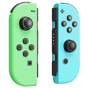 Sylphidara Replacement for Nintendo Switch Controller, Switch Controllers Compatible with Nintendo Switch/OLED/Lite, Support Dual Vibration/6Axis Gyro/Motion Control/Wakeup (Purple&O)