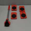 Furniture Appliance Lift Mover Tool Set, Furniture Lifter Kit with 4 Slider for Moving, Carbon Steel, Moving Gliders for Sofa Fridge Washing Machine