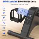 Under Desk Bike, Pedal Exerciser, Mini Exercise Bike, Arm Bike, Bike Pedal Exerciser, Mini Exercise Bike Pedal Exerciser, Floor Bike Pedal Exerciser