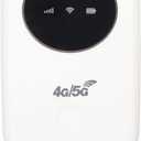 4G LTE USB Modem, 300Mbps Unlocked Mobile Router with Micro SIM Card Slot, Pocket Mobile Hotspot Travel Portable Hotspot, Up to 10 Users