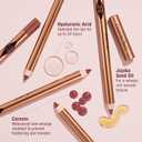 Charlotte Tilbury Lip Cheat Lip Liner Pencil - Gives Lips a Fuller-Looking, Defined Pout - Enriched with Jojoba Oil & Hyaluronic Acid - Waterproof, Smudge-Proof & Transfer-Proof (Pillow Talk - nude pink)