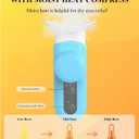 Heated Nano Eye Mist Sprayer,Portable Eye Mister with Warm Compress Moist Heat for Relief Dry Eyes and Stye,Eye Drops Tool,Rechargeable Electric Eye Steamer for Eyelid,Eye Skin SPA