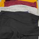 MISS POPULAR Girls' 8-Pack Super Soft Polycotton Short Sleeve Crew Neck T Shirts, Assorted Color Solid Tees Size 14-16
