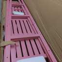 Homykic Pink Ladder Shelf, 4-Tier Bamboo Bookshelf & Bookcase Organizer
49.2” Freestanding Open Display Storage Shelves, Wooden Plant Stand Rack for Small Space, Bathroom, Living Room, Bedroom