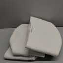 voten Storage Cubes Bins Organizer 11x11x11'' Fit 12x12''Cube Storage Bookcases Shelves, Durable Woven Cotton Basket for Organizing, Round 3Pack Off White: Home & Kitchen