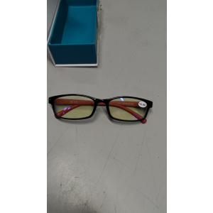 Blue Light Glasses Reading for Men and Women, For Computer Use, Blue Light Protection, Clear Lens +1.0 Diopters