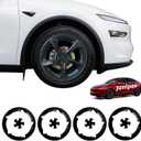 19 in Rim Protector for Model Y Juniper 19" Crossflow Wheel Cover All-in-one Car Tire Trim Ring Rim Case Hubcap for Tesla ModelY 2025 2026 Juniper Accessories
