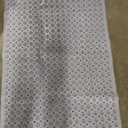 Extra Large Shower Mat Non Slip - 47 x 32 inch - XL Bathroom Shower Mat - Large Shower Matts for Shower Stall Floors - Secure Suction Cups and Drain Holes (47x32 Grey)