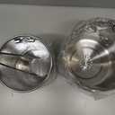68oz Stainless Steel Oil Filter Pot with Deep Fryer Basket, Stovetop Fryer
