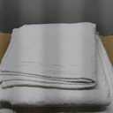 WDCOZY White 100% Cotton Oversized California King Size Quilt Bedding Sets with 2 Pillow Shams, Shabby Chic Rustic Textured Gauze Lightweight Country Soft Bedspread Coverlet for All Season
