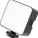 100 Beads Miniature Photography Light 5W 2900 6500K Panel Interlocked Side Design Double Power Supported for Vlog Photography Lamp