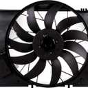 220-500-02-93 Engine Radiator Cooling Fan for Mercedes-Benz S350 S430 S500 S55 AMG S600 S65 AMG SL55 AMG SL600 SL63 AMG SL65 AMG CL500 CL55 AMG CL600 CL65 AMG, 220-500-01-93