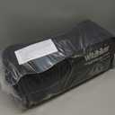 Wildhiker Compact High Back Camping Chair - Foldable with Dual Sitting Modes, Pillow, Arm Pads and Side Pockets - Lightweight Portable Chair for Motorcycle, RV, Festival, Travel - Black