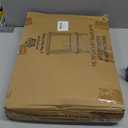 Apicizon 2 Tier End Table, Small Side Table with Solid Wood Legs, Boho Bedside Table with Storage Shelf, Nightstand for Small Spaces, Bedroom, Living Room, Entryway, Farmhouse, Easy Assembly, Natural (1 Set)