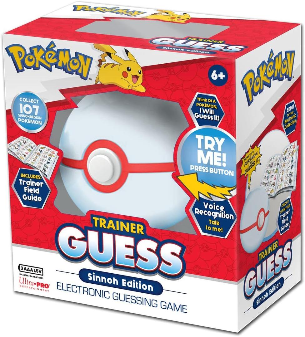 Ultra Pro Pokmon Trainer Guess Sinnoh Toy - Guess That Pokmon! Fun for Board Game & TCG Fans - Magic The Gathering, Card Binder - Challenge Friends & Family!