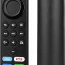 Replacement Voice Remote Control Fit for Fire-AMZ-Smart TVs Stick/Lite/4K Max/4K/HD,TV Cube, Fire Smart TV 3rd Gen, Compatible with Insignia-Toshiba-Pioneer-Smart-TVs