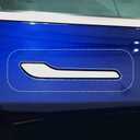 [4pcs in 1set] Skoko Tesla Model Y (Including Juniper) / Model 3 Highland Door Handle & Around Scratch Guard PPF Film, Transparent, Sticker, Wrap, Made in Korea