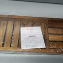 VaeFae Teak Bathtub Tray, Wooden Bath Caddy for Bathtub, Bath Tub Wood Table for Tub, 39.8" x 6" x 1.8"